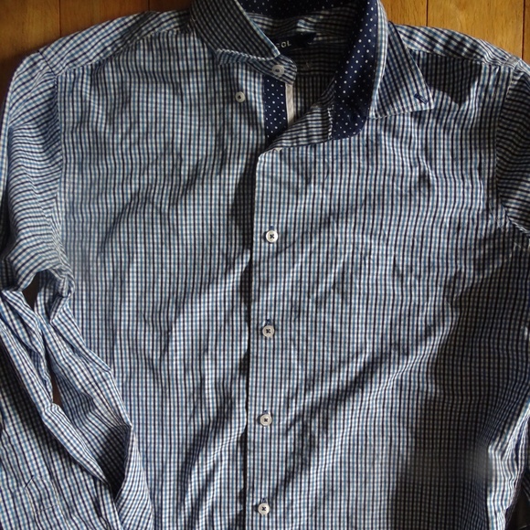 KANGOL 100 % COTTON MENS SHIRT - Picture 2 of 2